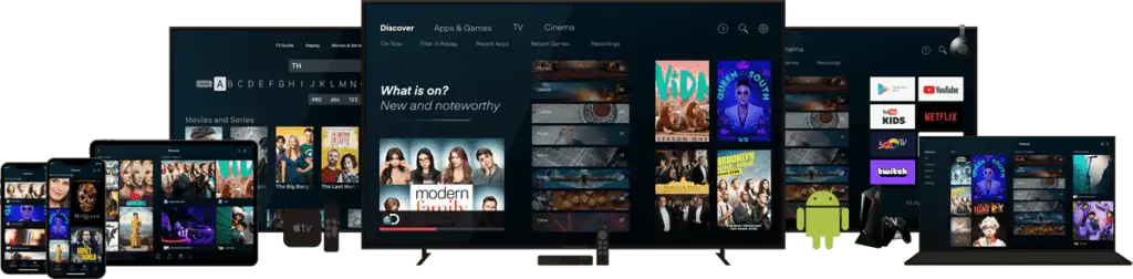 IBO Player running across smart TVs, tablets, phones and set-top boxes